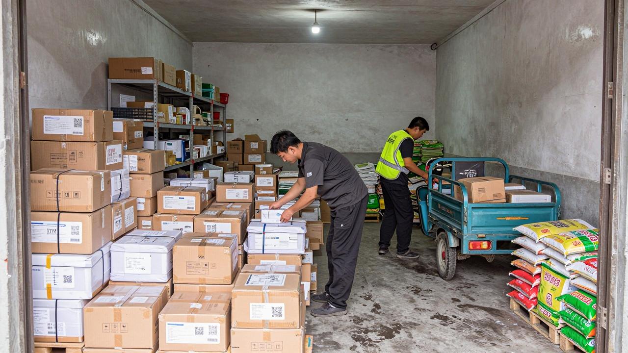 云仓网络下沉统仓共配化解末端堵点